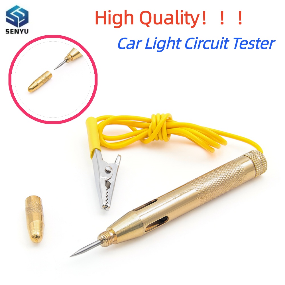 Circuit Test Pencil - Hochwertiger Auto-Lichtkreis-Tester, Lampen-Spannungstester DC 6V 12V