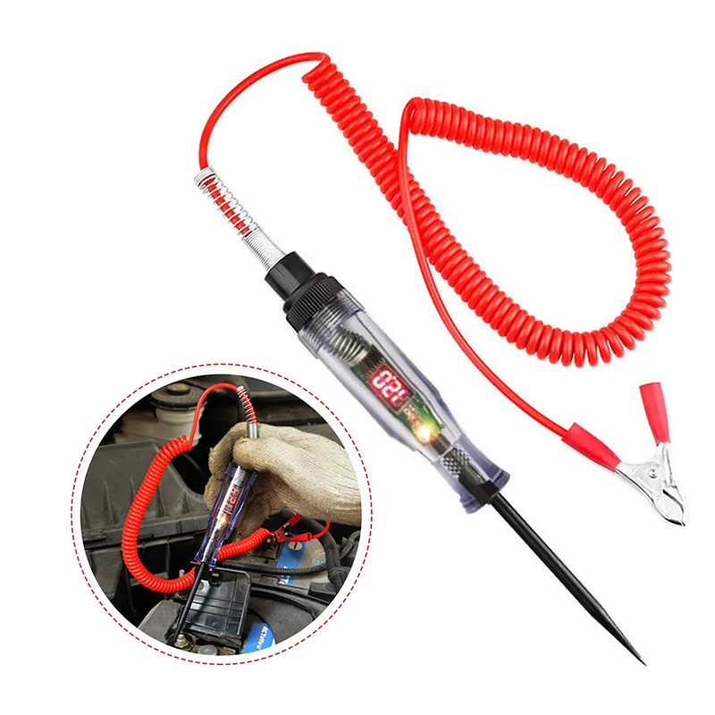 Circuit Test Pencil - LKW-Spannungsstromkreisprüfer für Autoreparatur 6V/12V/24V – Premium-Testleuchte,