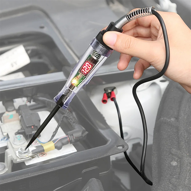 Circuit Test Pencil - LKW-Spannungskreistester für Autoreparatur 6V/12V/24V Auto-Kreistester Premium-Testlicht-Sonde