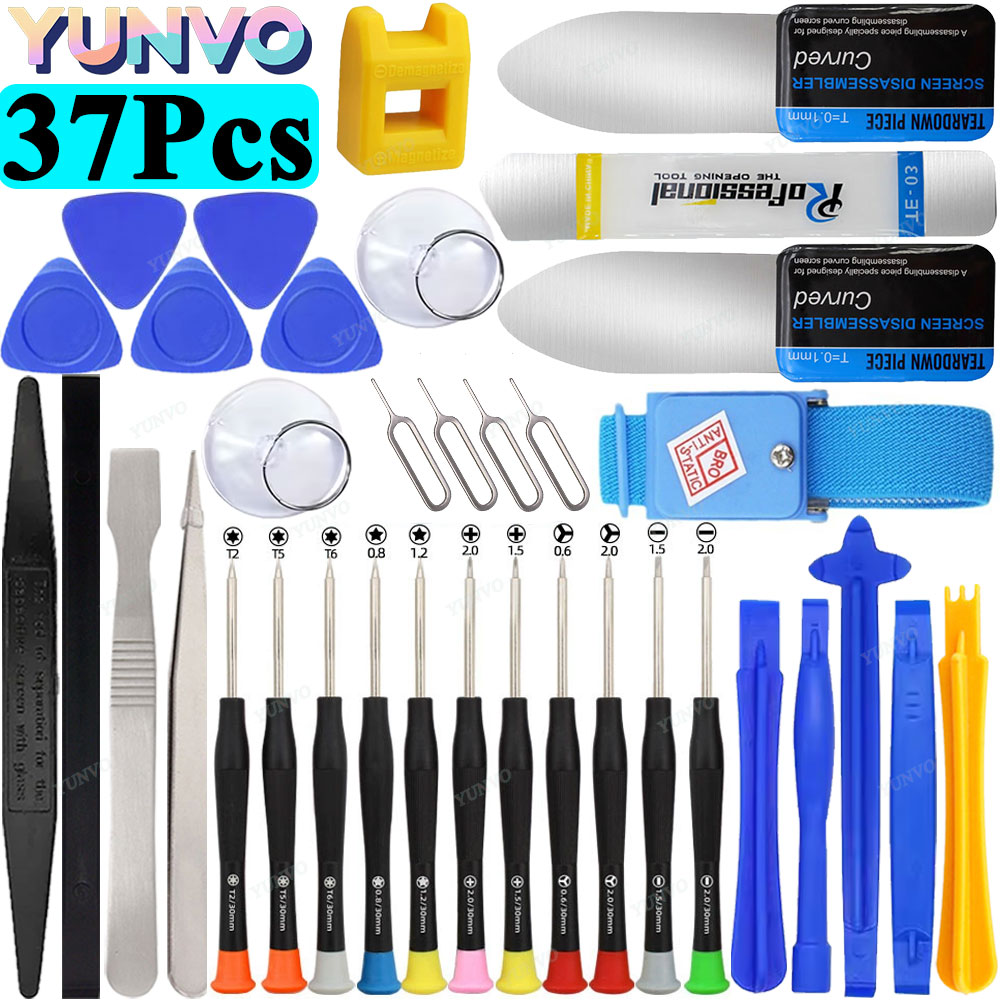 Electronics Repair Business - Handy-Reparatur-Schraubendreher-Set, Tablet- und Handy-Demontagewerkzeuge für Bildschirmöffnung,