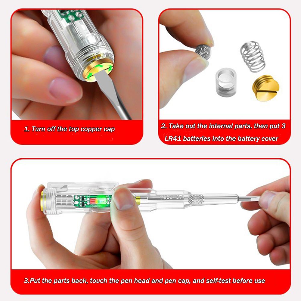 Ein-Aus-Test, Teststift, Elekt – Circuit Test Pencil Bewertung und Preis