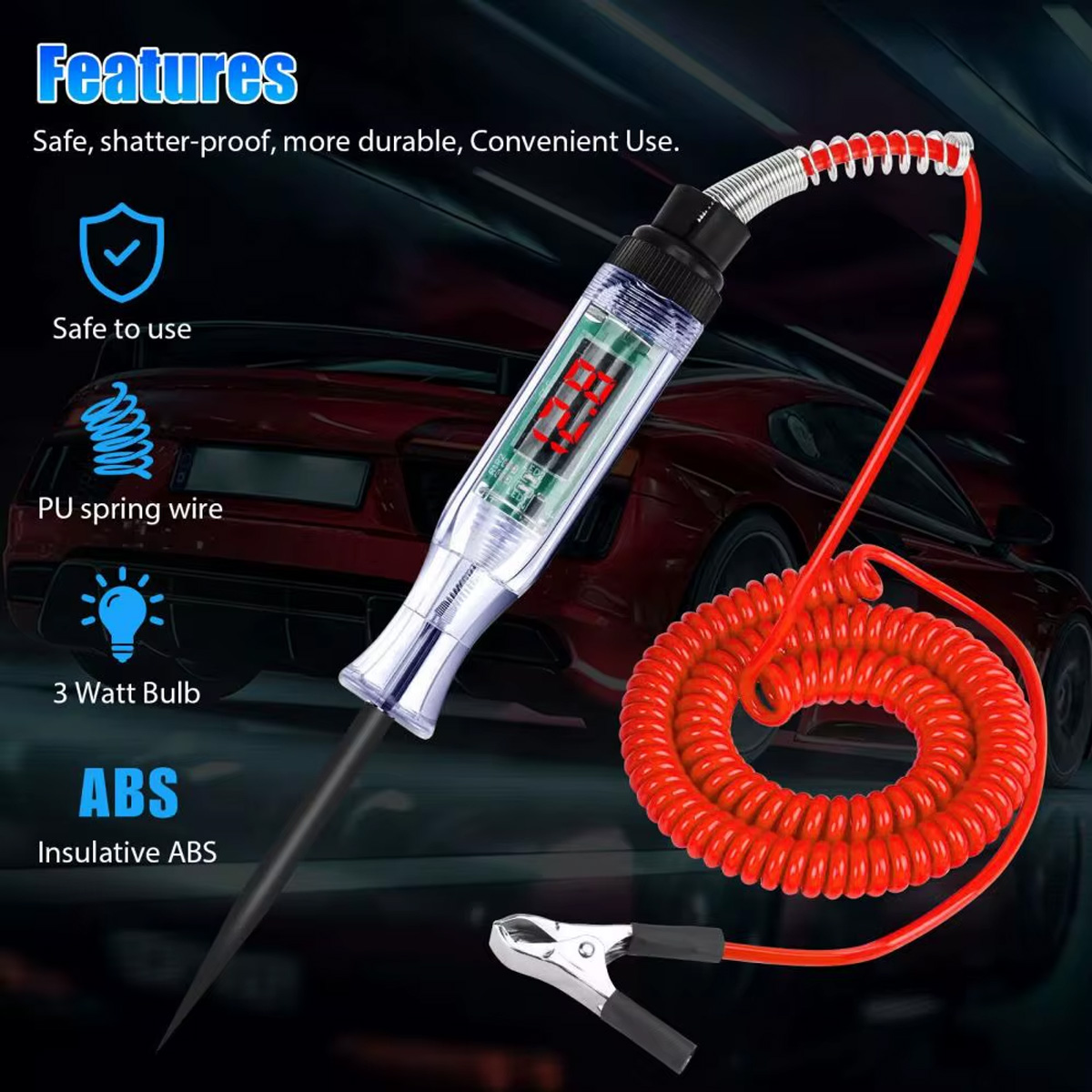 6V-24V/5V-90V Automotive Circu – Circuit Test Pencil Bewertung und Preis