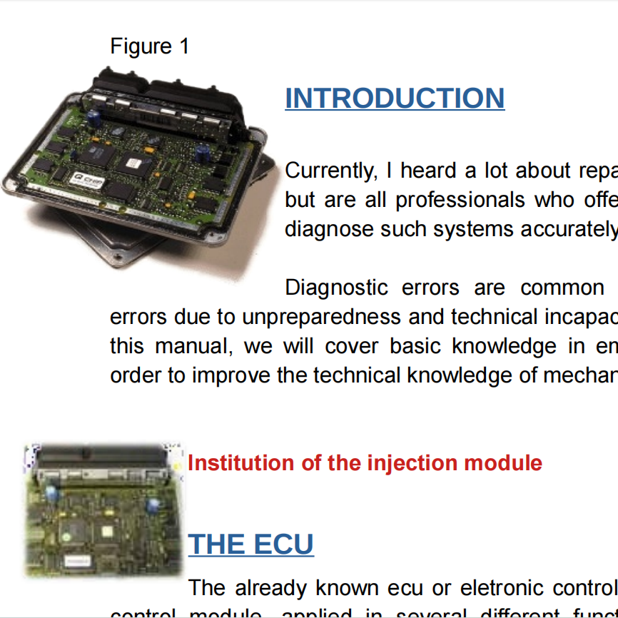 ECU-Modul-Reparatur-E-Books-Pa – Electronics Repair Guide Bewertung und Preis