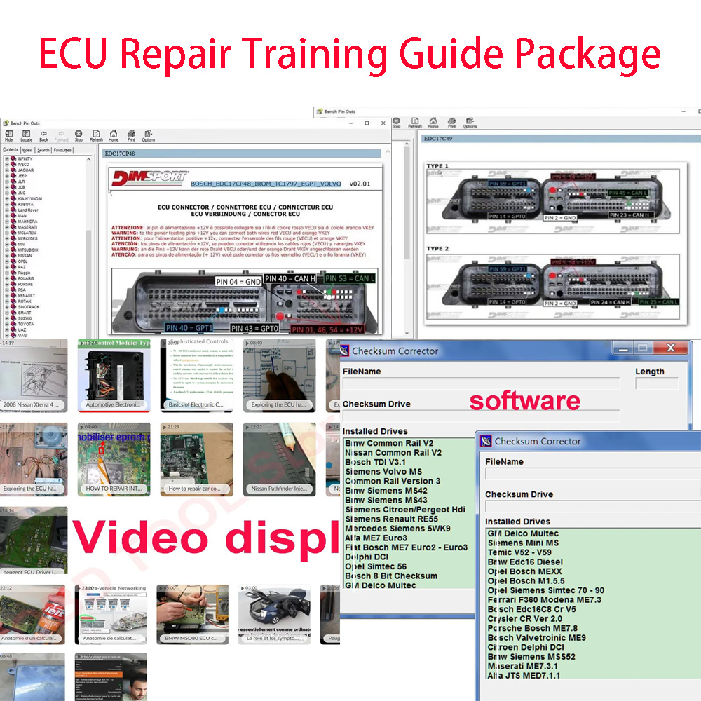 ECU Repair Training Guide Pack – Electronics Repair Guide Bewertung und Preis