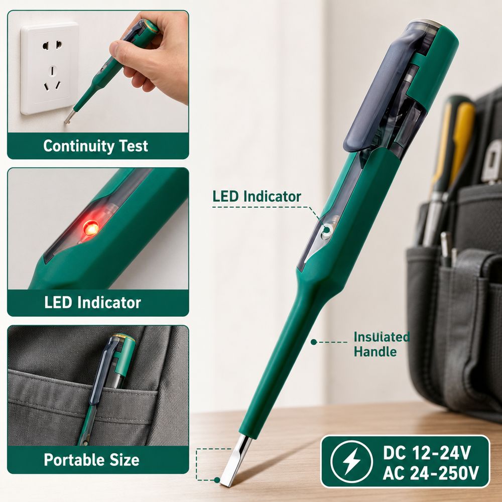 LED-Anzeige Spannungsprüfer St – Circuit Test Pencil Bewertung und Preis