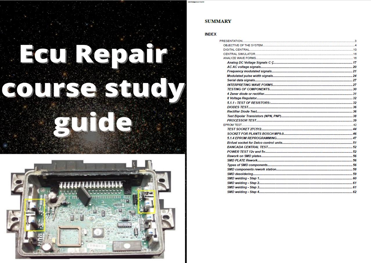 5-teilige ECU-Reparatur-Handbü – Electronics Repair Guide Bewertung und Preis