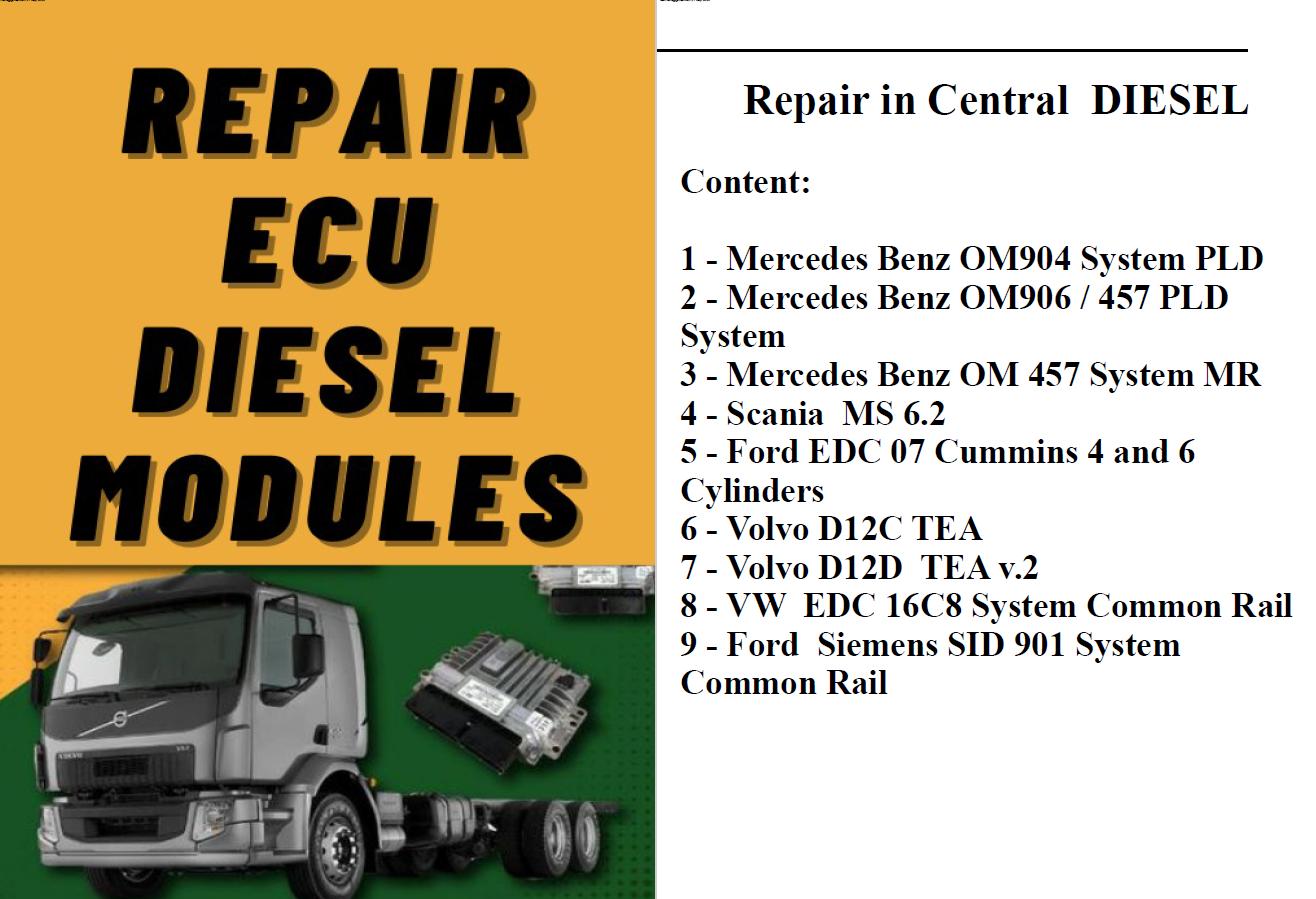 5-teilige ECU-Reparatur-Handbü – Electronics Repair Guide Bewertung und Preis