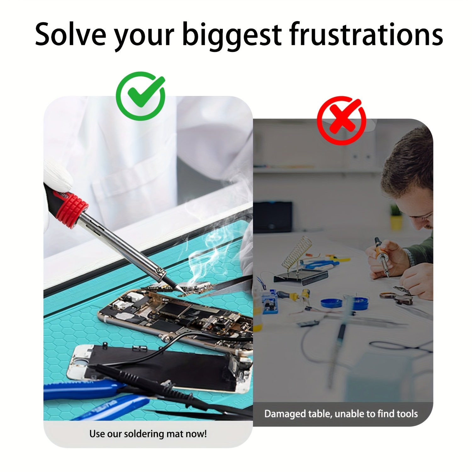 Hitzebeständige Lötmatte, Isol – Electronics Repair Business Bewertung und Preis