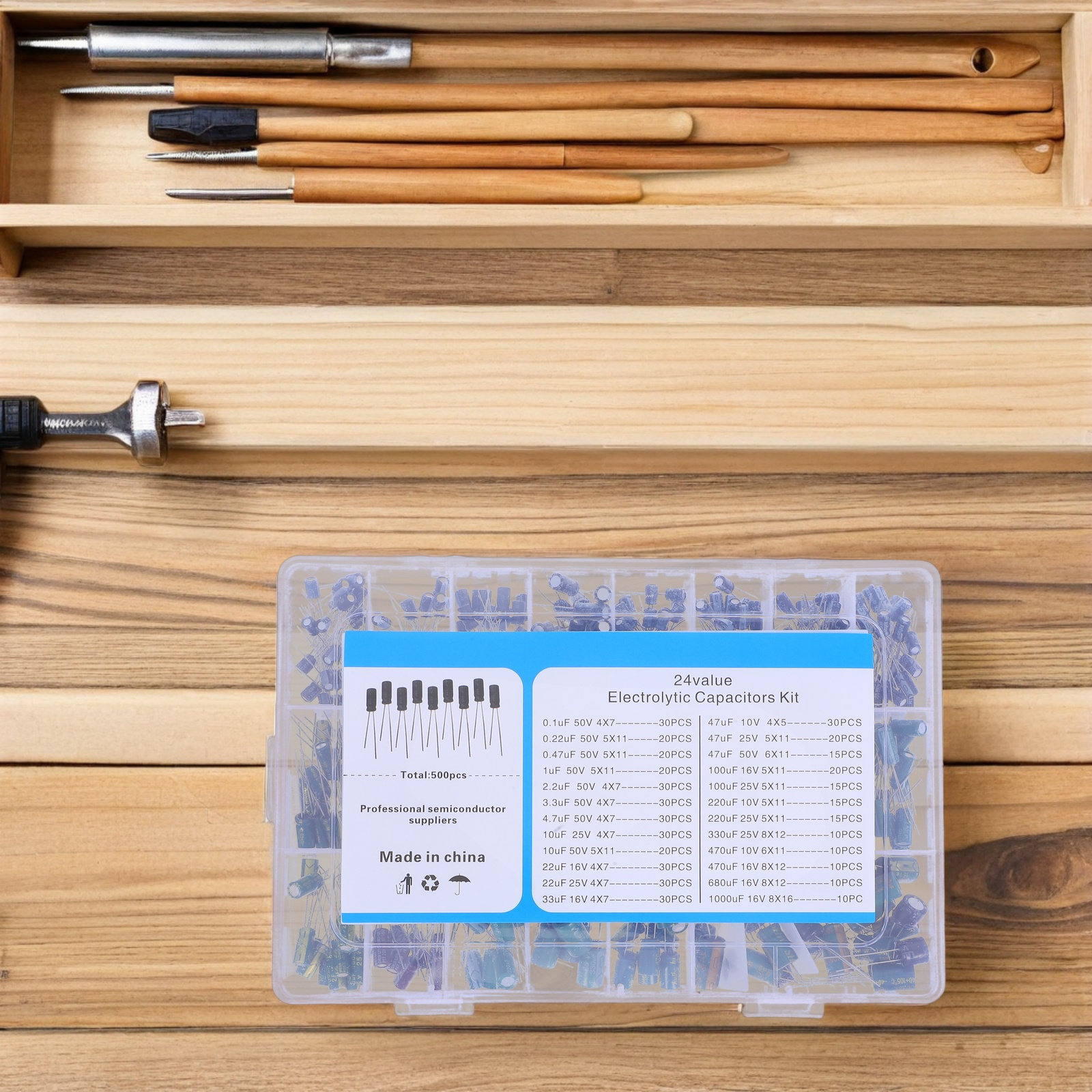 500-teiliges Aluminium-Elektro – Electronics Repair In Usa Bewertung und Preis