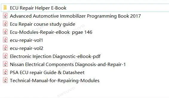 10 Stück Ecu Reparatur E-Book  – Electronics Repair Guide Bewertung und Preis
